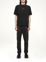 210003 Bleeding Numbers Compass S/S T-Shirt in Black
