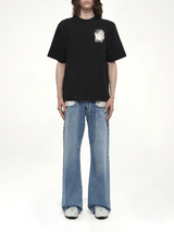 Galactic Connection T-Shirt in Black