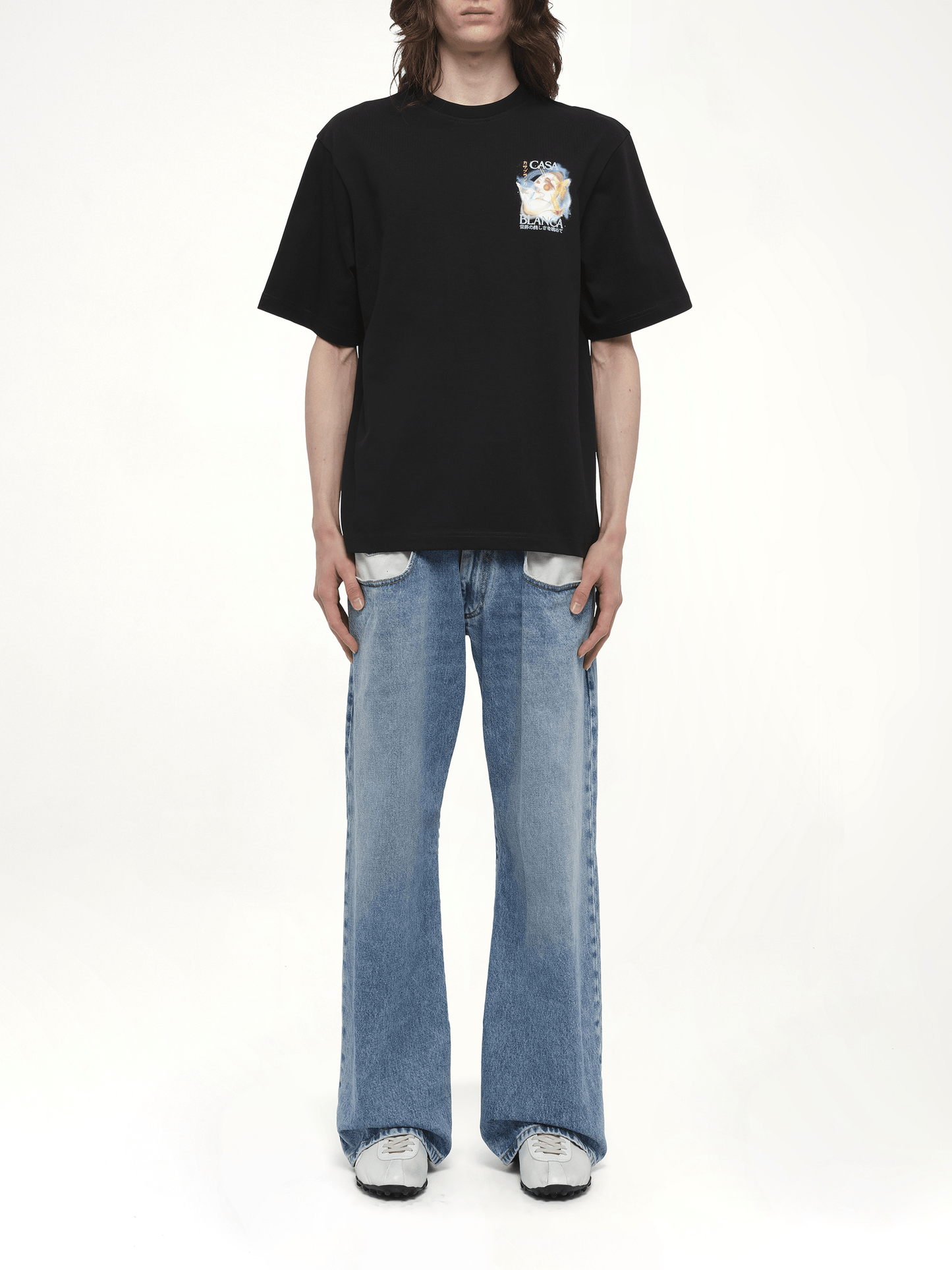 Galactic Connection T-Shirt in Black