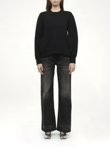 Sponge Sweat Pullover in Black