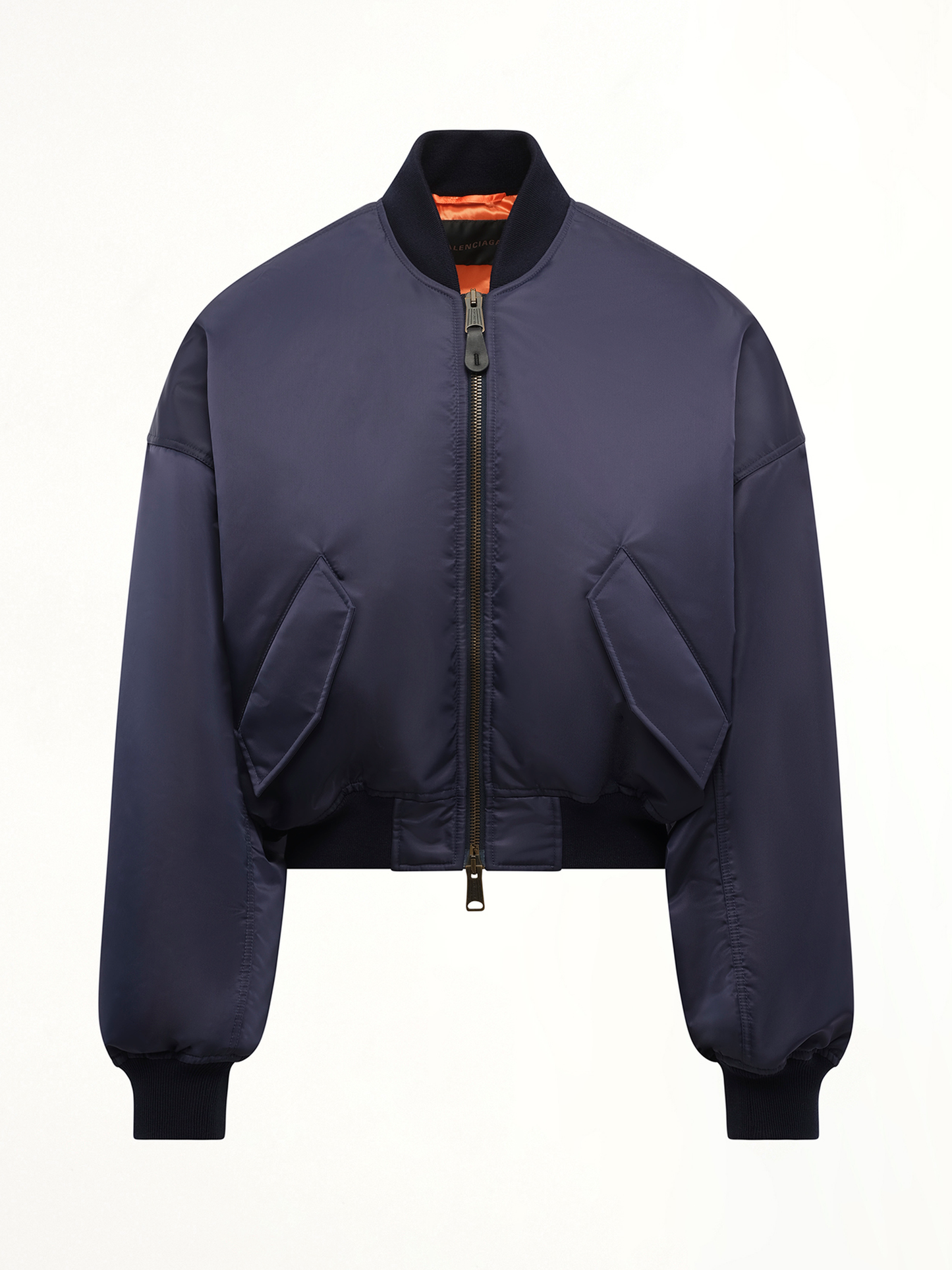 Balenciaga Round Bomber in Dark Navy