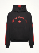 Willy Chavarria Adidas X Chavarria Merch Hoodie in Black