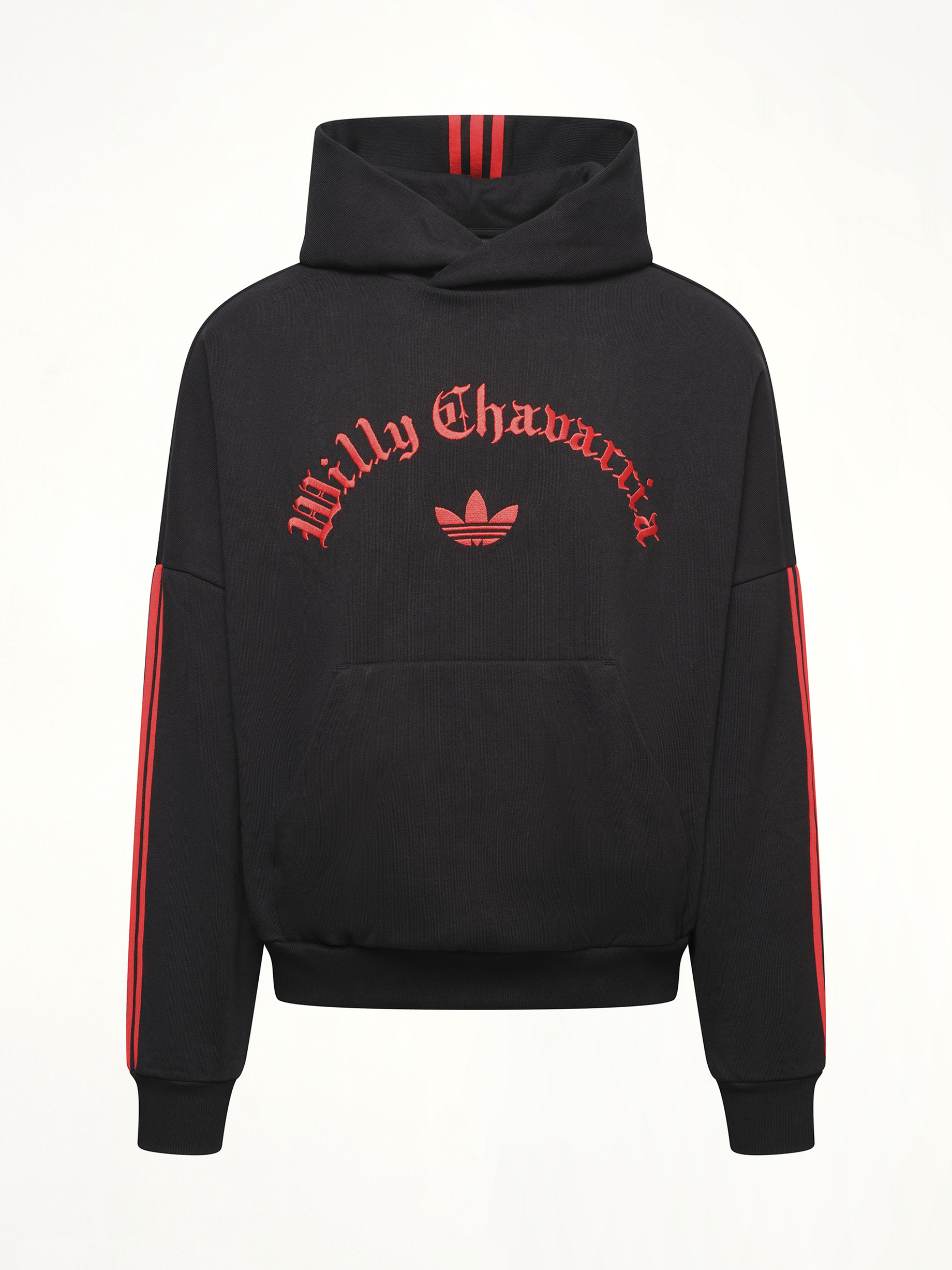 Willy Chavarria Adidas X Chavarria Merch Hoodie in Black