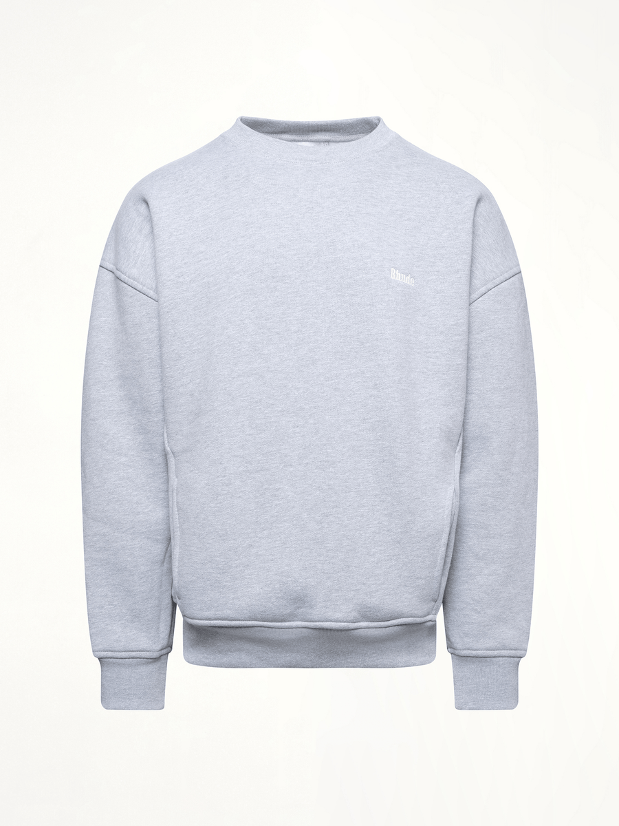 Rhude Classique Sweatshirt in Heather Gray