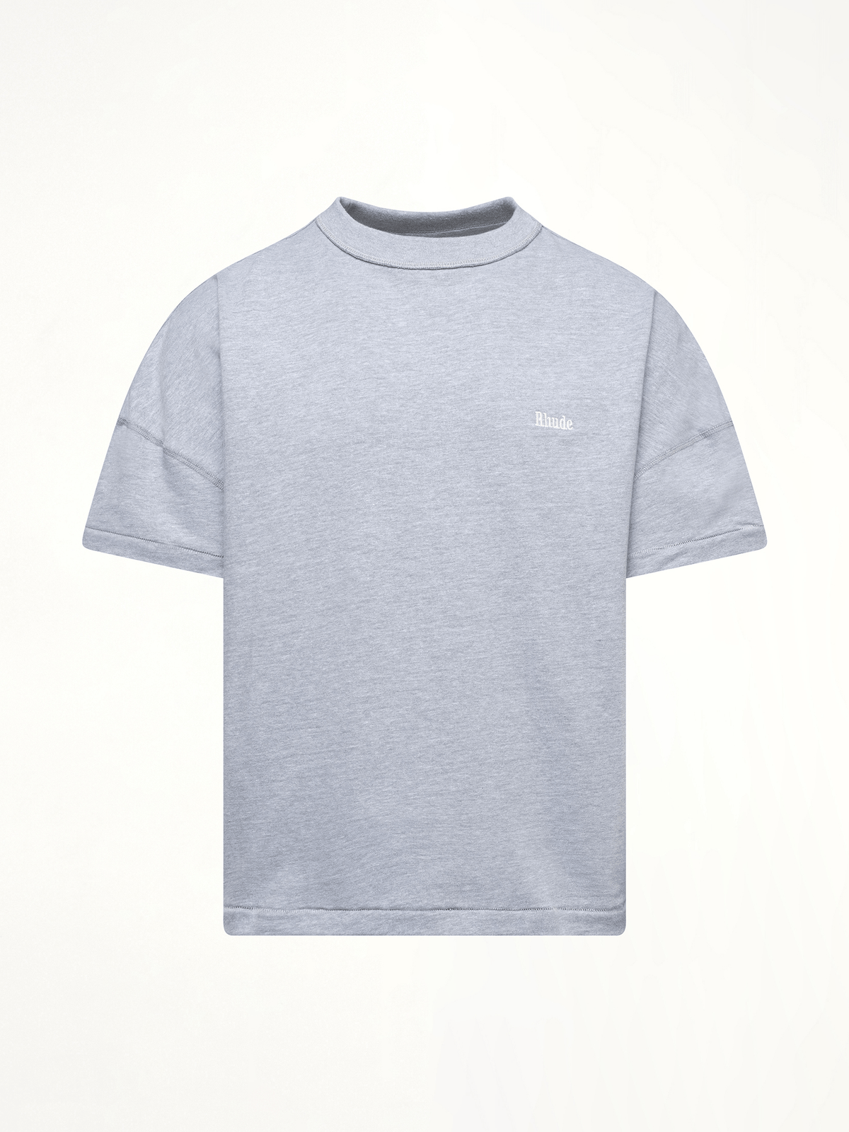Rhude Classique Reverse T-Shirt in Heather Gray