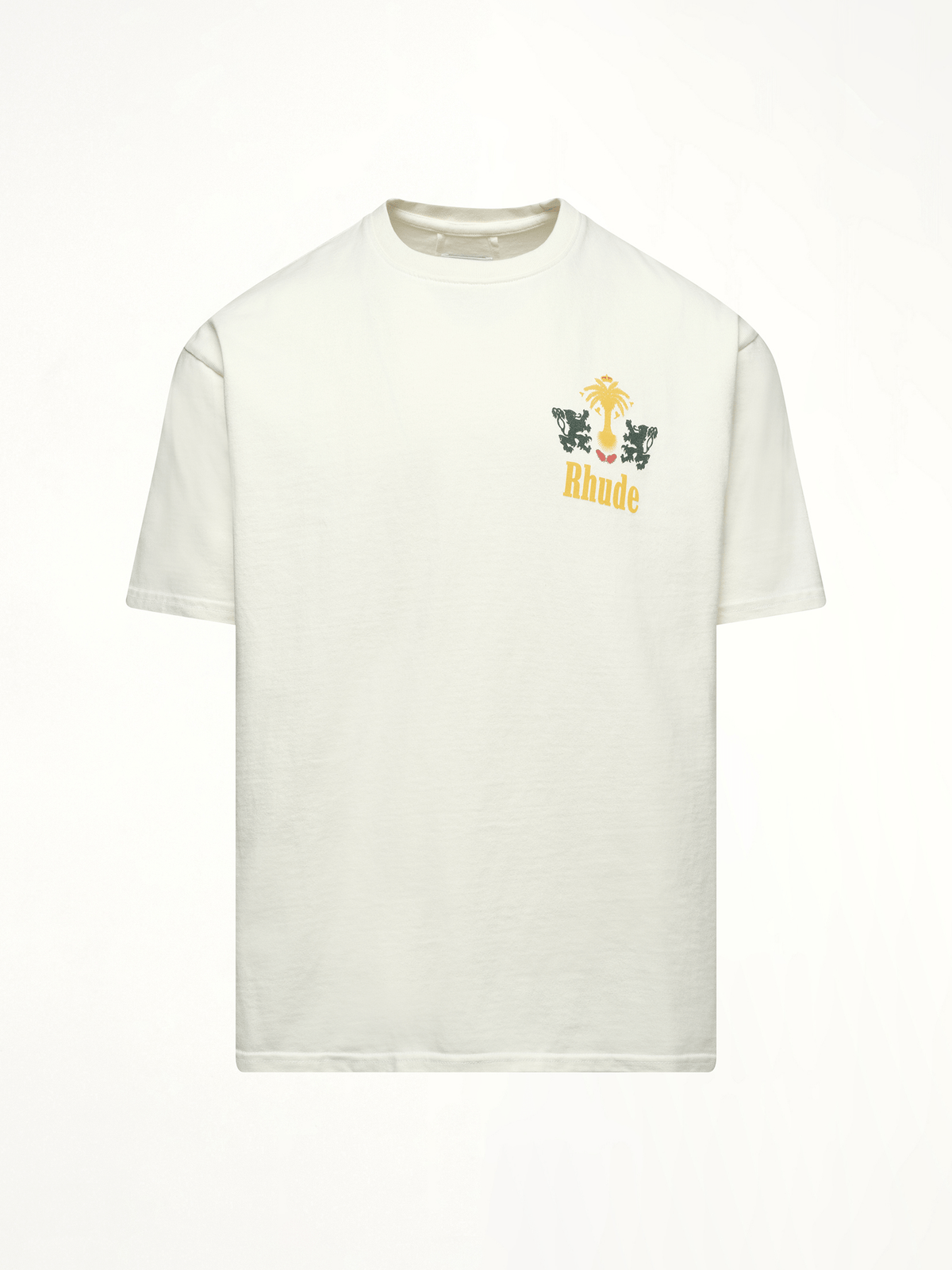 Rhude Rhude Tabaco T-Shirt in Vintage White