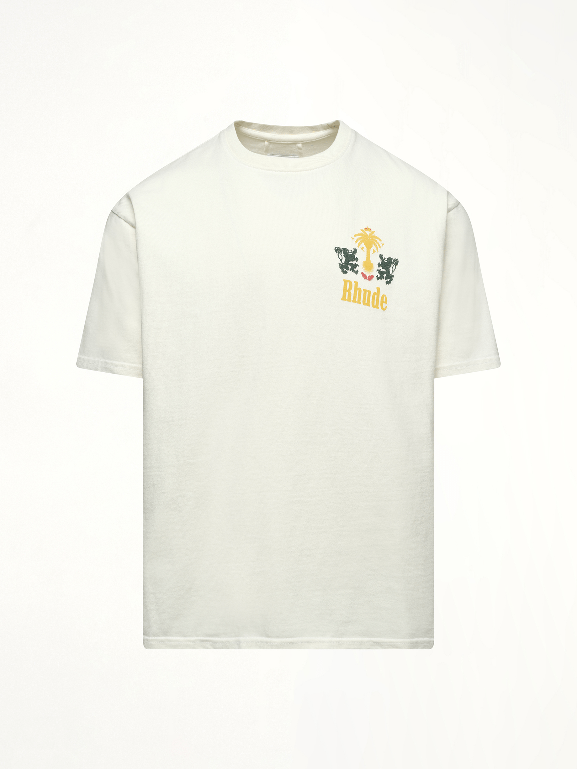 Rhude Rhude Tabaco T-Shirt in Vintage White