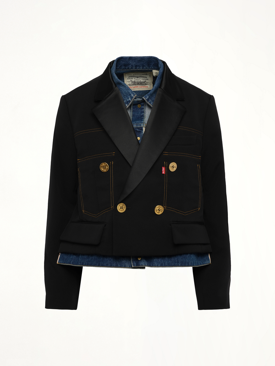 Levi's Denim x Matelasse Twill Jacket in Black