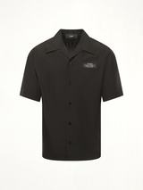 Amiri Spirit Bowling Shirt in Black