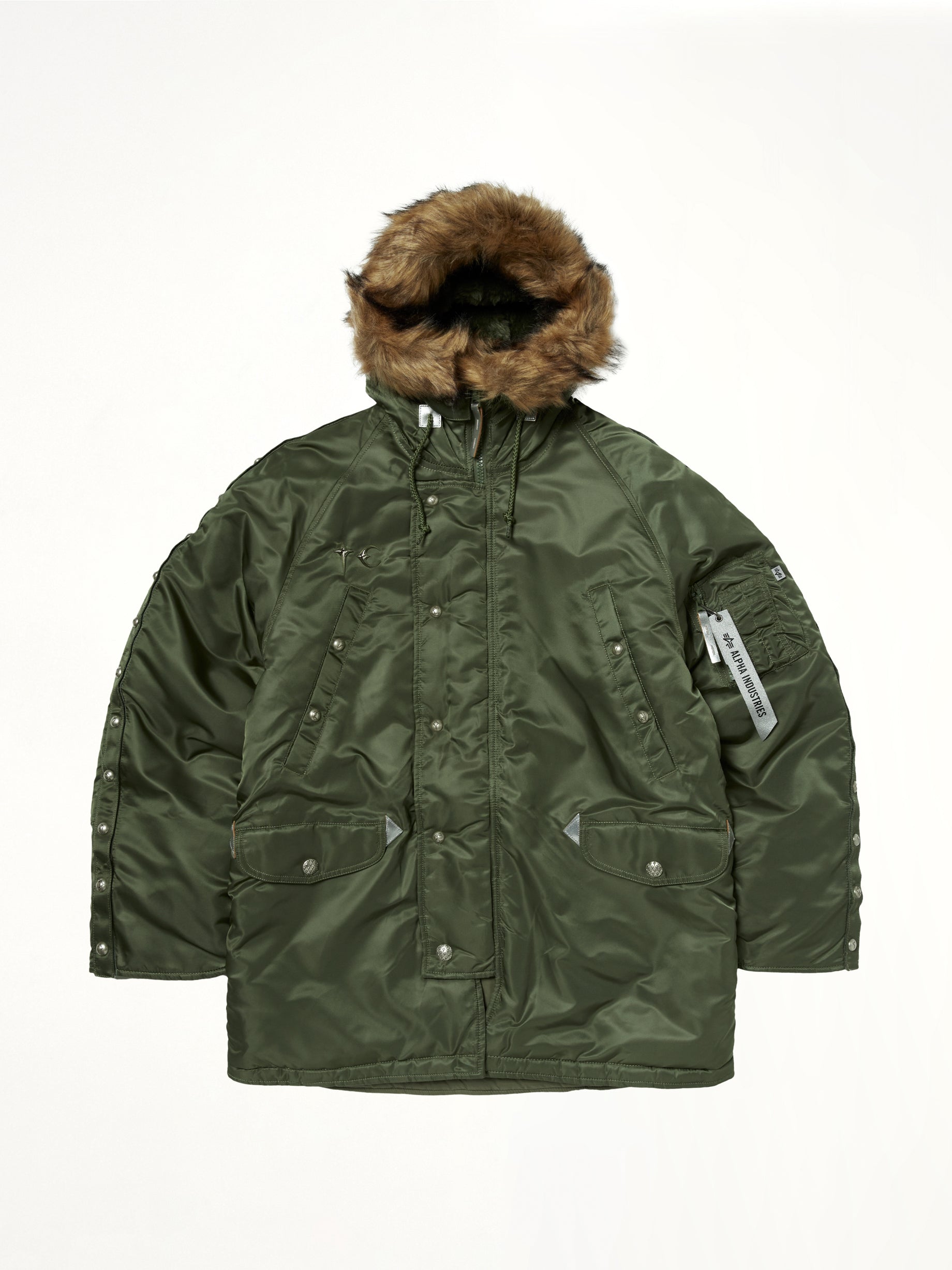 TC x Alpha Industries N-3B Parka in Sage