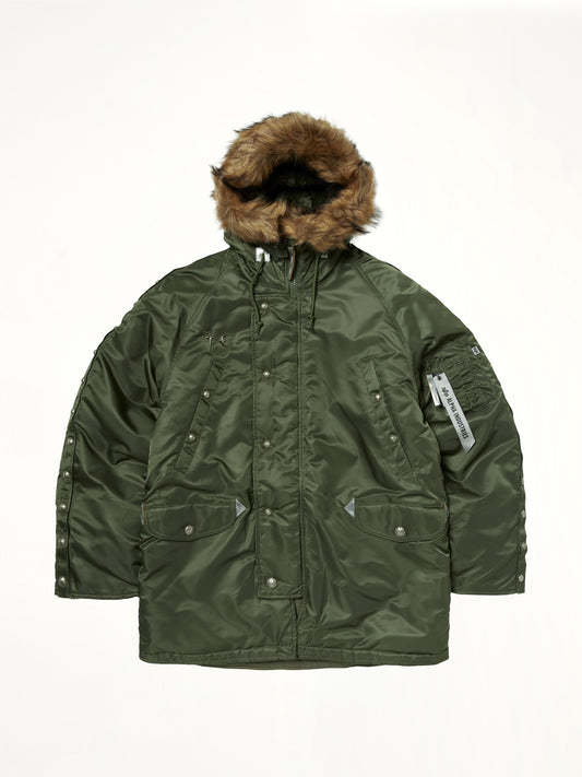 TC x Alpha Industries N-3B Parka in Sage