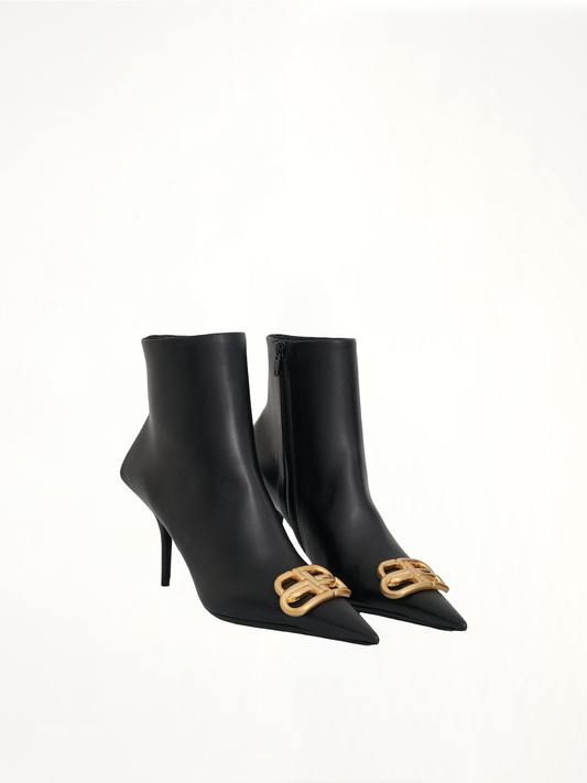 BB Knife 80mm Boots in Black/Gold