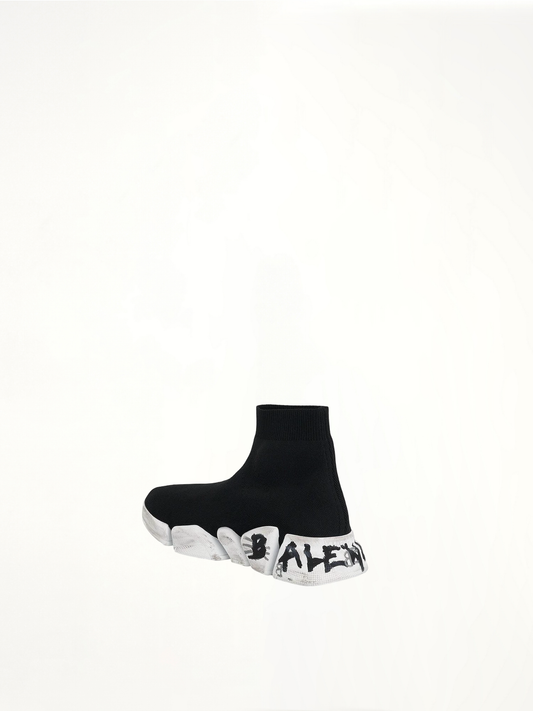 Speed 2.0 Graffiti Knit in Black/White