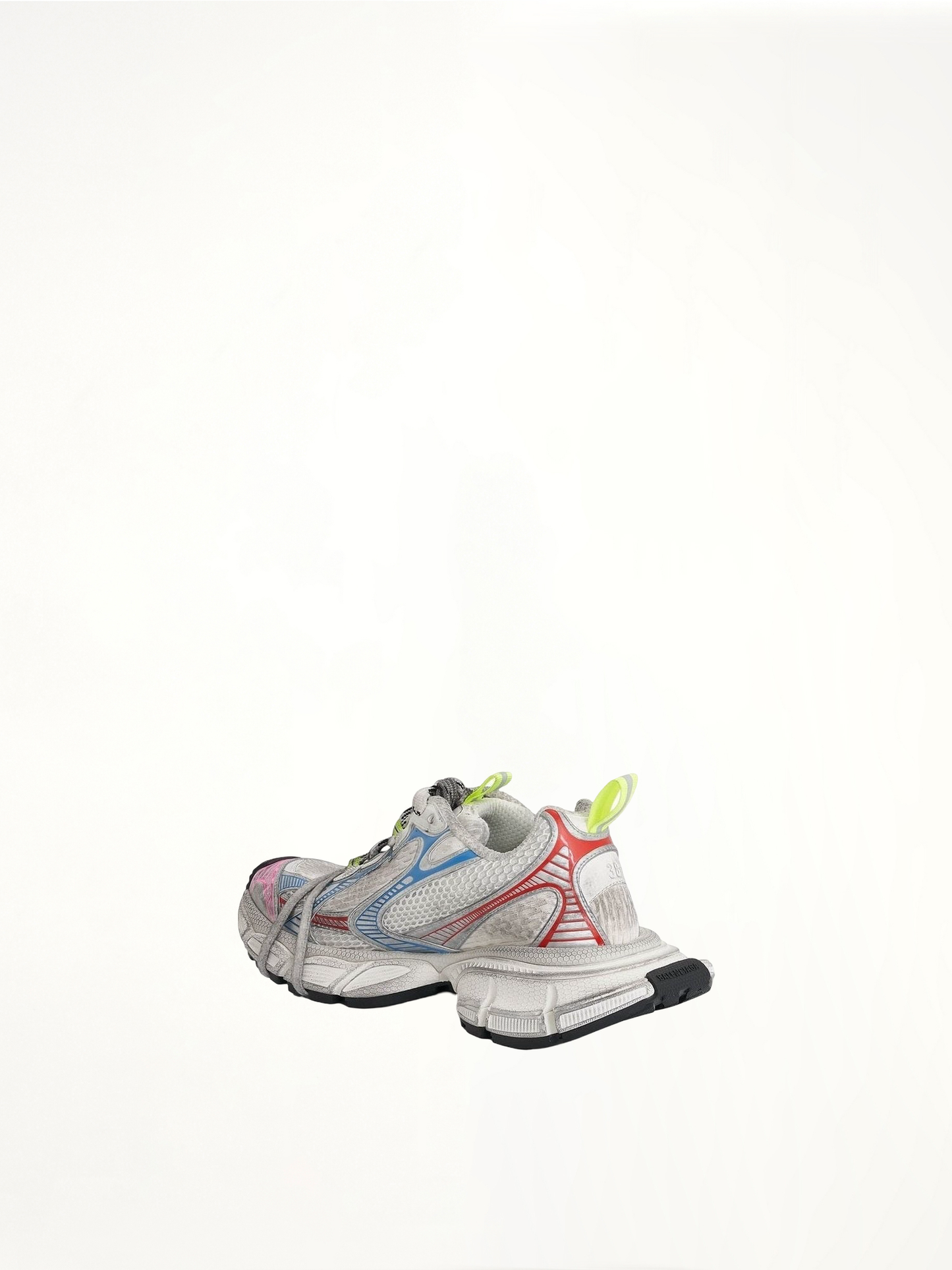 3XL Sneakers in White/Red/Blue