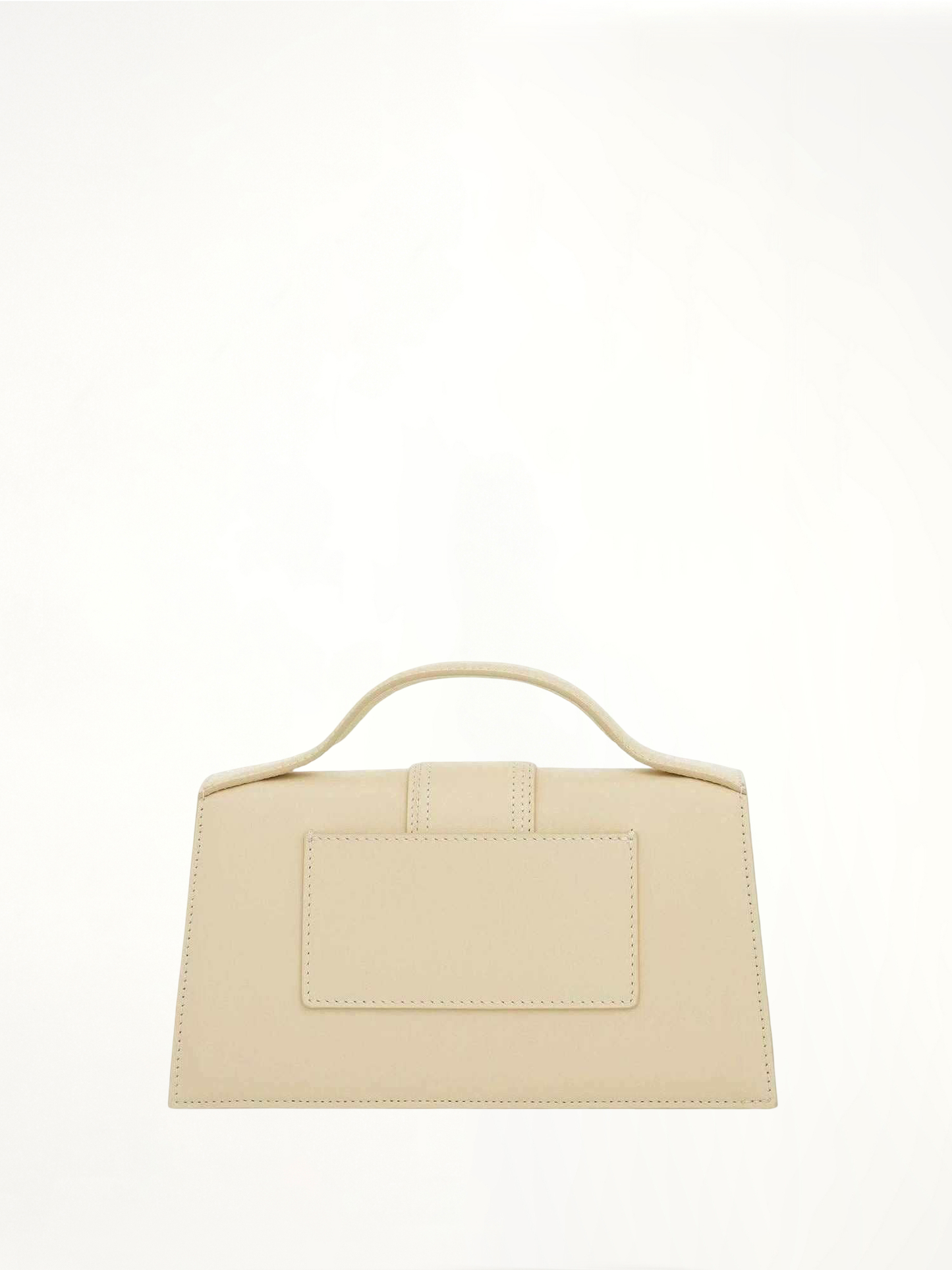 Le Grand Bambino Leather Bag in Ivory