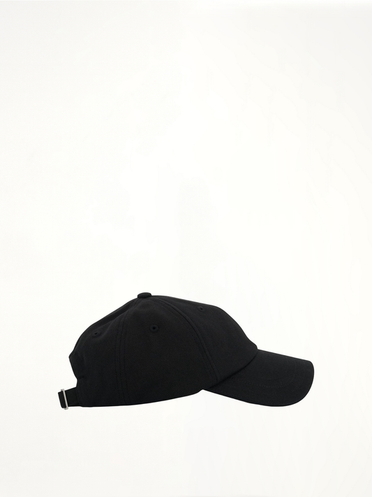 Jacquemus Signature Cap in Black