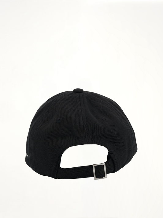 Jacquemus Signature Cap in Black
