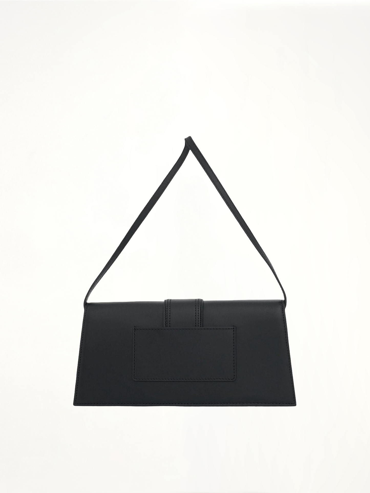 Le Bambino Long Leather Bag in Black