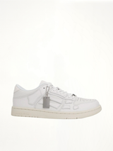 Skeleton Sneaker in White/Vintage Side View | AMIRI