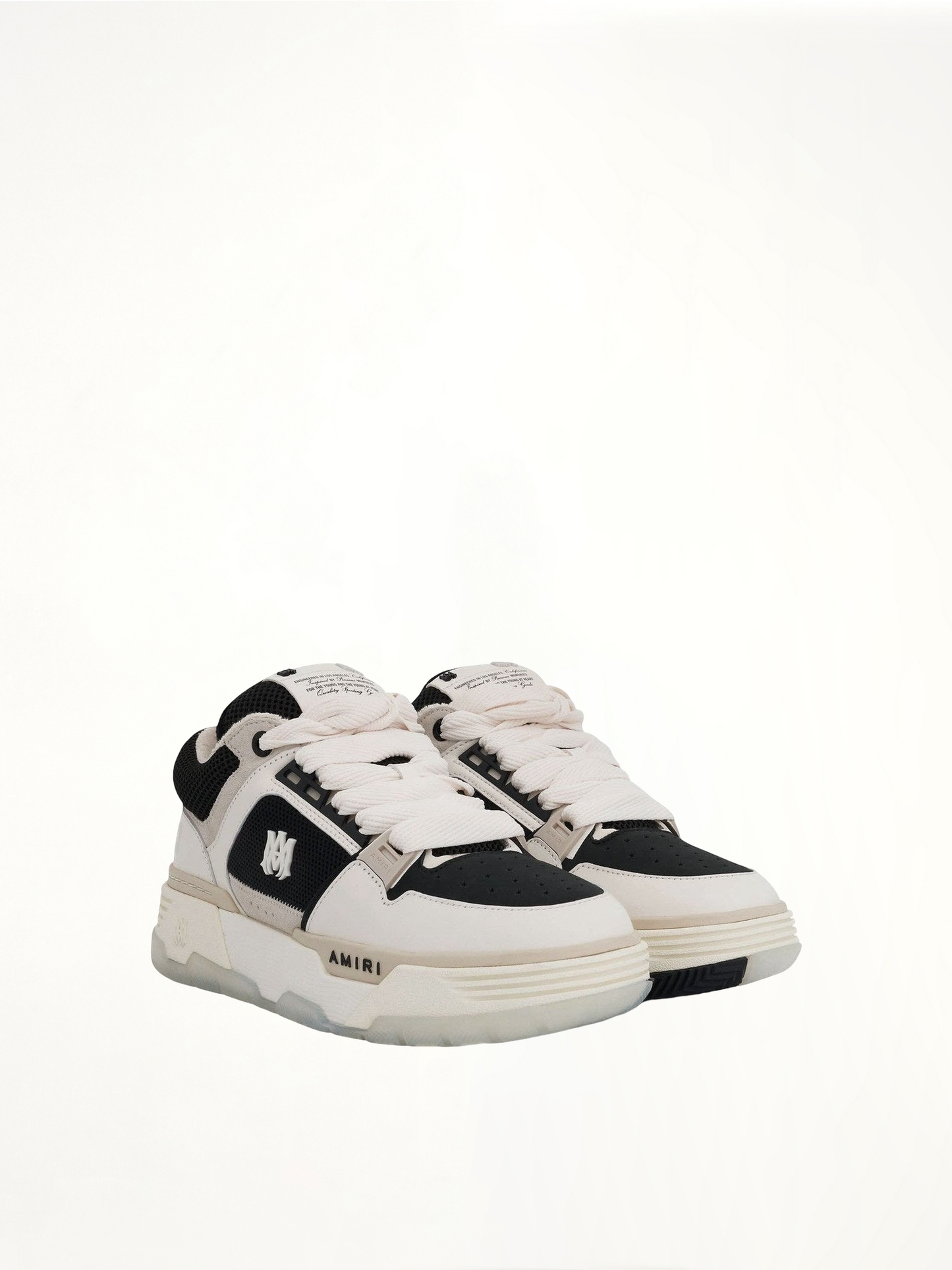 MA-1 Sneakers in White/Black