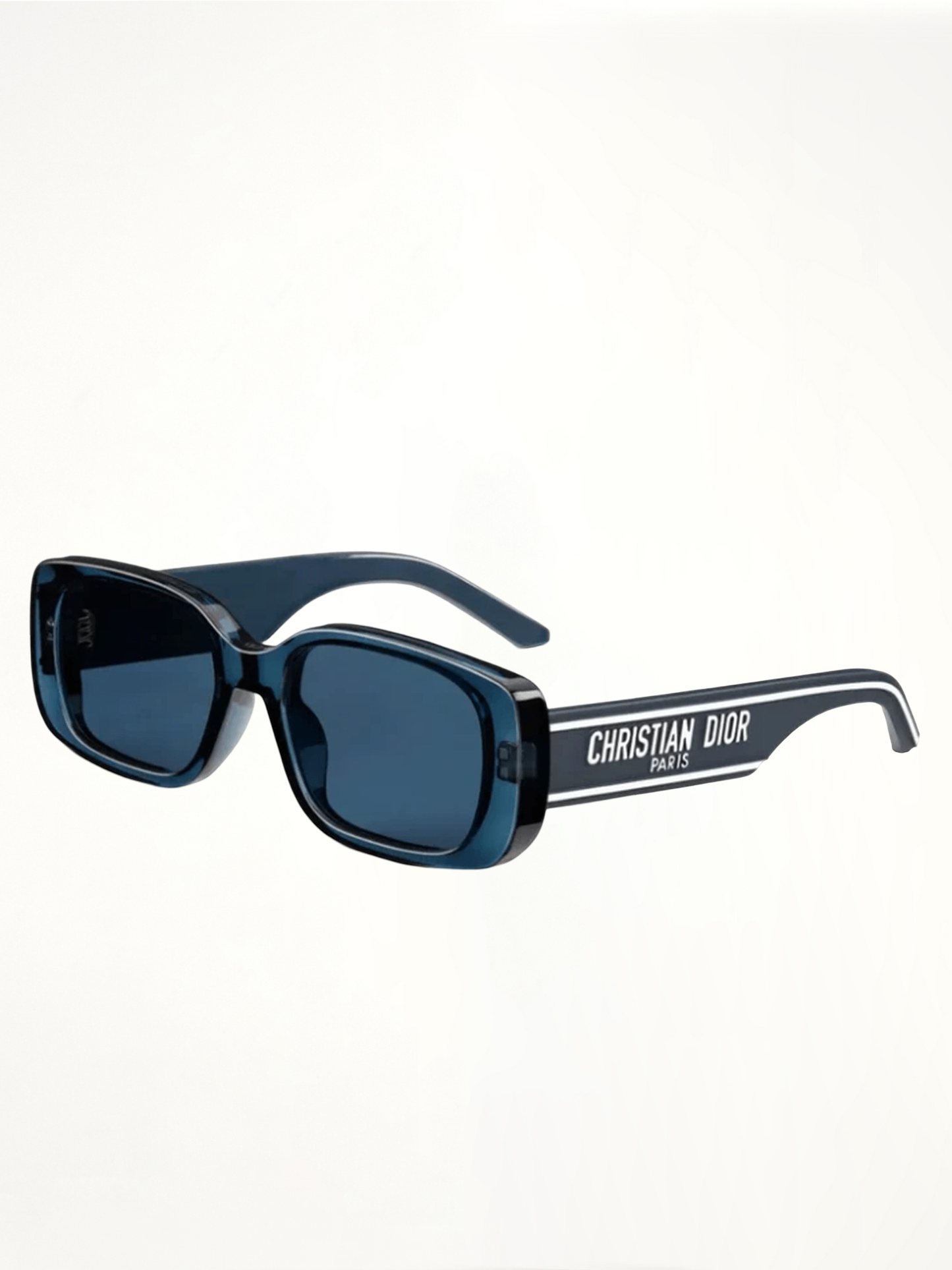 WilDior S2U 30B0 Rectangular Sunglasses in Blue