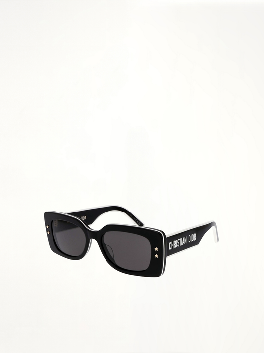 DiorPacific S1U 10A053 Square Sunglasses in Black