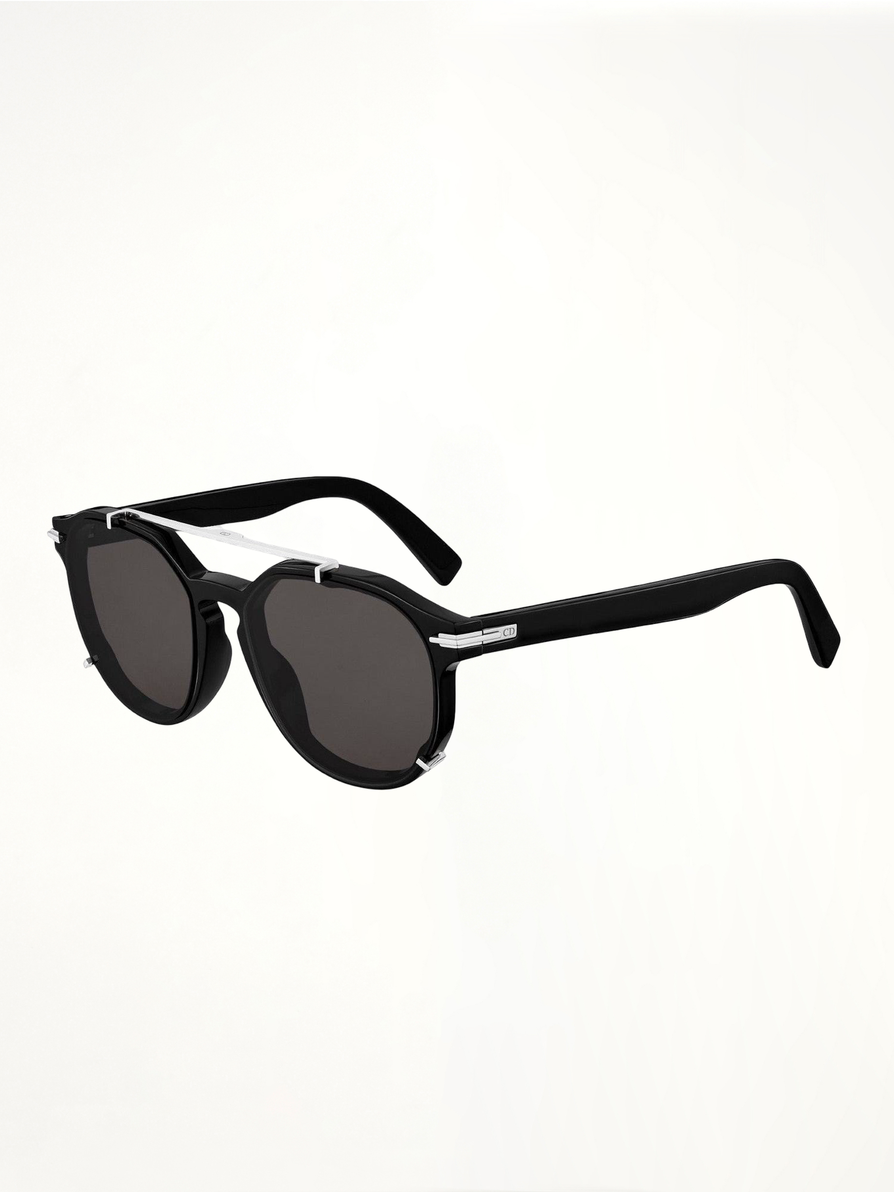 DiorBlacksuit RI 10A0 Pantos Sunglasses in Black