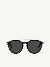 DiorBlacksuit RI 10A0 Pantos Sunglasses in Black