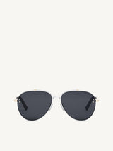 CD Diamond A1U F2A0 Pilot Sunglasses in Grey