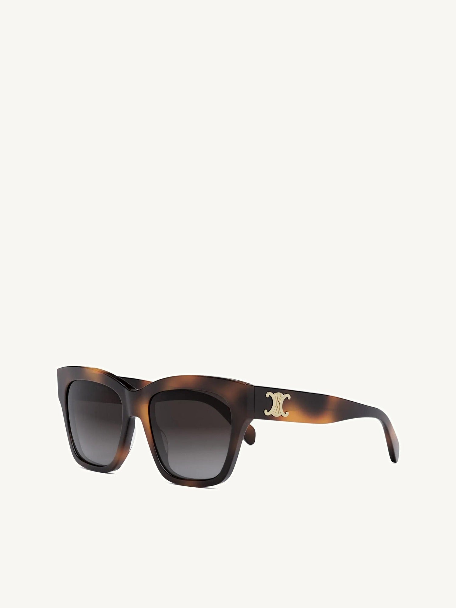 CL40253I Triomphe Sunglasses in Havana