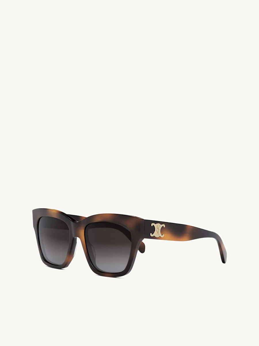 CL40253I Triomphe Sunglasses in Havana