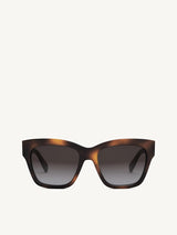 CL40253I Triomphe Sunglasses in Havana