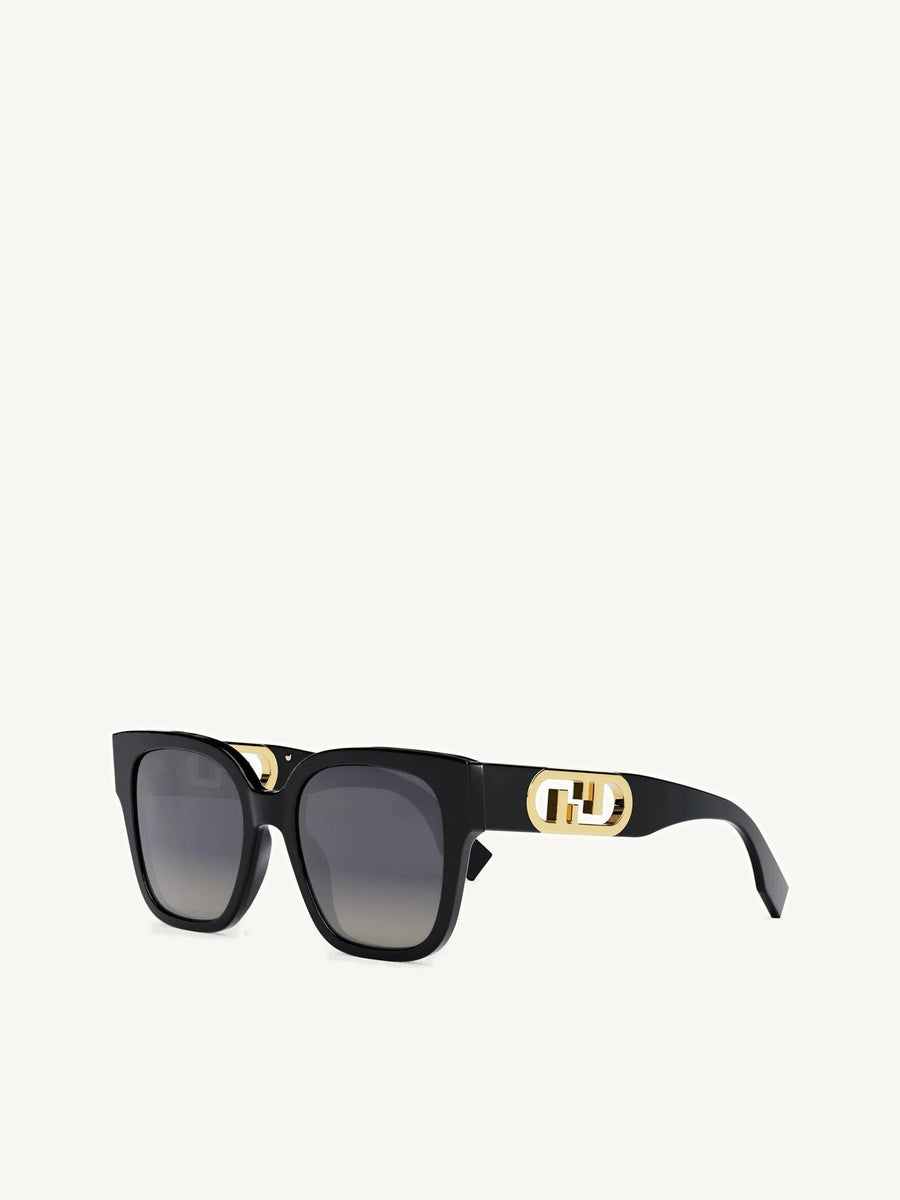 Fendi FE40063I O'Lock Sunglasses in Black