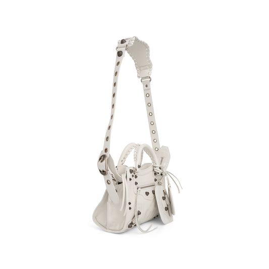 Neo Cagole XS Handbag in Optic White