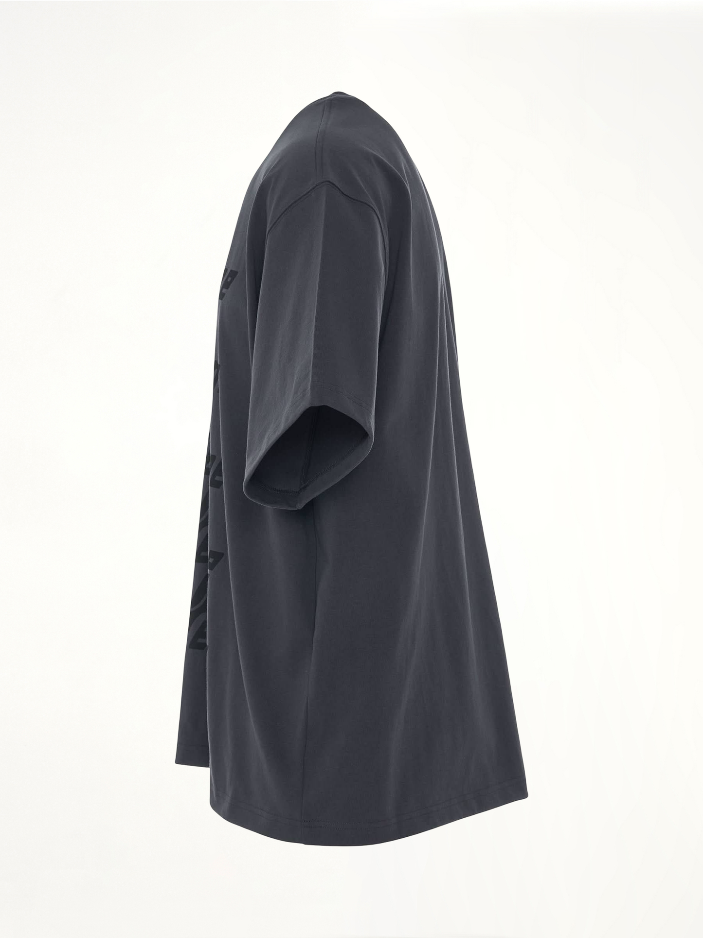 Classic Front Logo T-Shirt in Charcoal