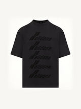 Classic Front Logo T-Shirt in Charcoal