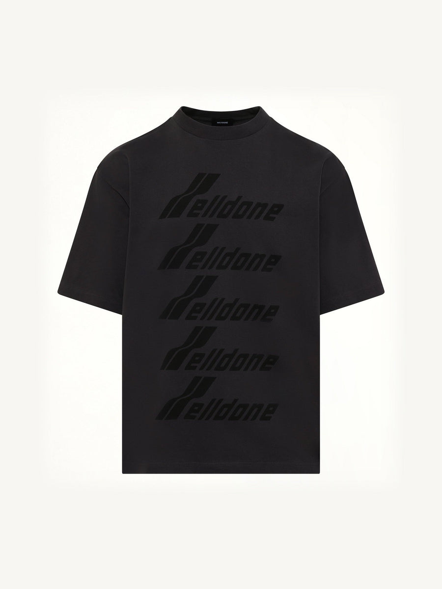 Classic Front Logo T-Shirt in Charcoal