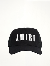 Amiri 核心徽标卡车司机帽，黑/白