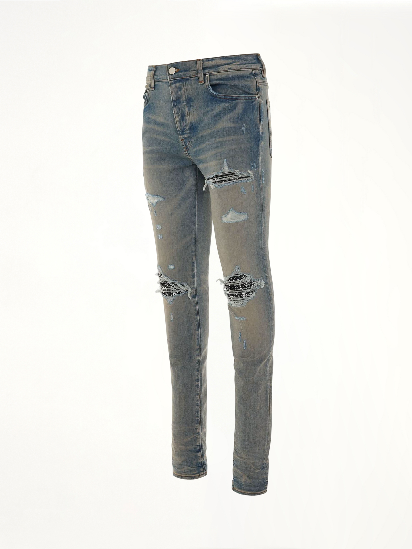 AMIRI MX Bandana Jeans in Clay Indigo MARAIS