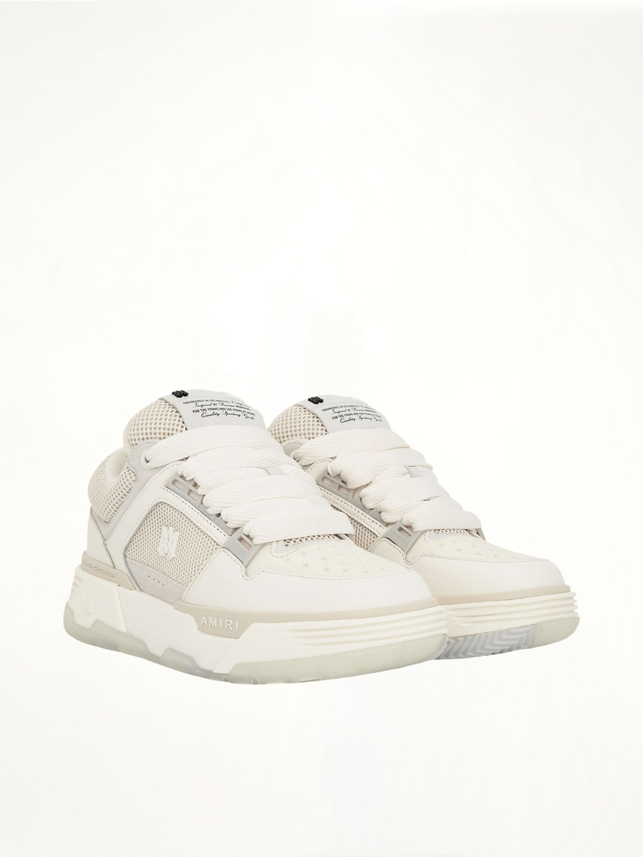MA-1 Sneaker in Alabaster Front View | AMIRI