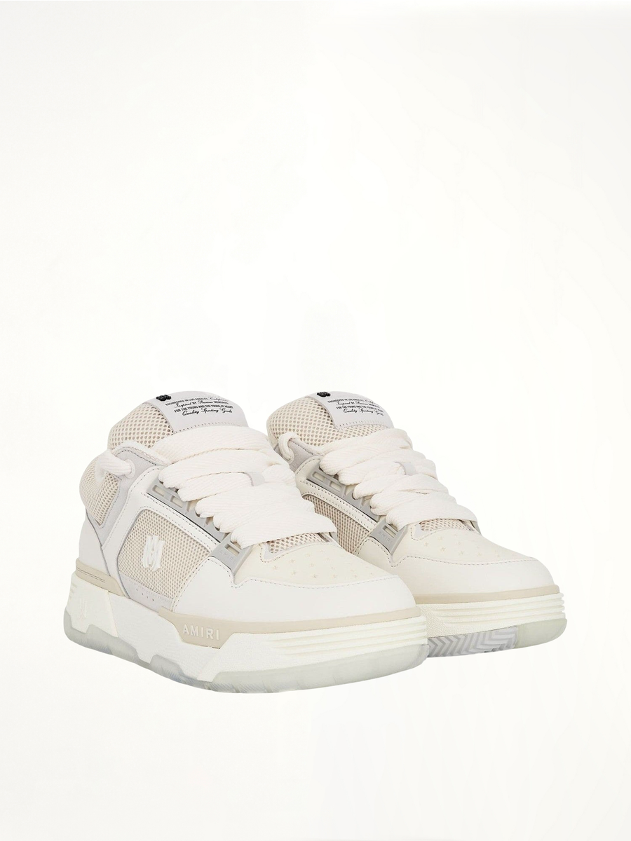 MA-1 Sneaker in Alabaster Front View | AMIRI