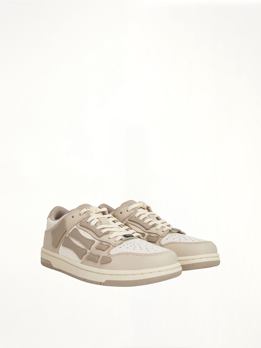 Skeleton Sneaker in Alabaster Front View | AMIRI