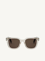 DiorBlacksuit S10I 78F051 Rectangular Sunglasses in Beige