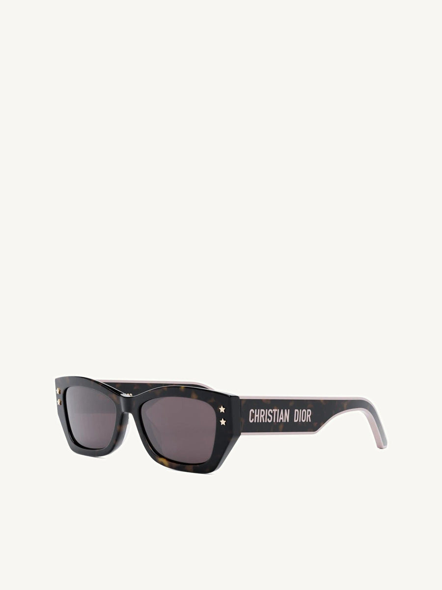 DiorPacific S2U 25D053 Rectangular Sunglasses in Tortoise