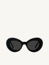 Loewe LW40112I 4701A Wing Acatate Butterfly in Black