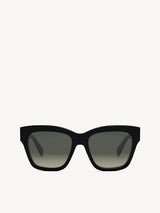 Celine CL40253F 5501F Cat Eye Acetate Sunglasses in Black