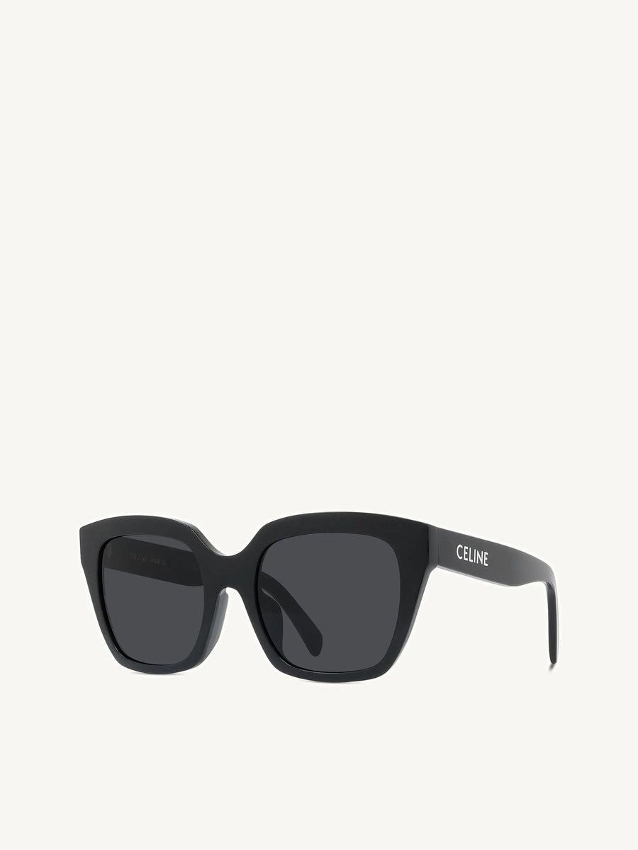 Celine CL40198F 5601A Shiny Sunglasses in Grey/Black