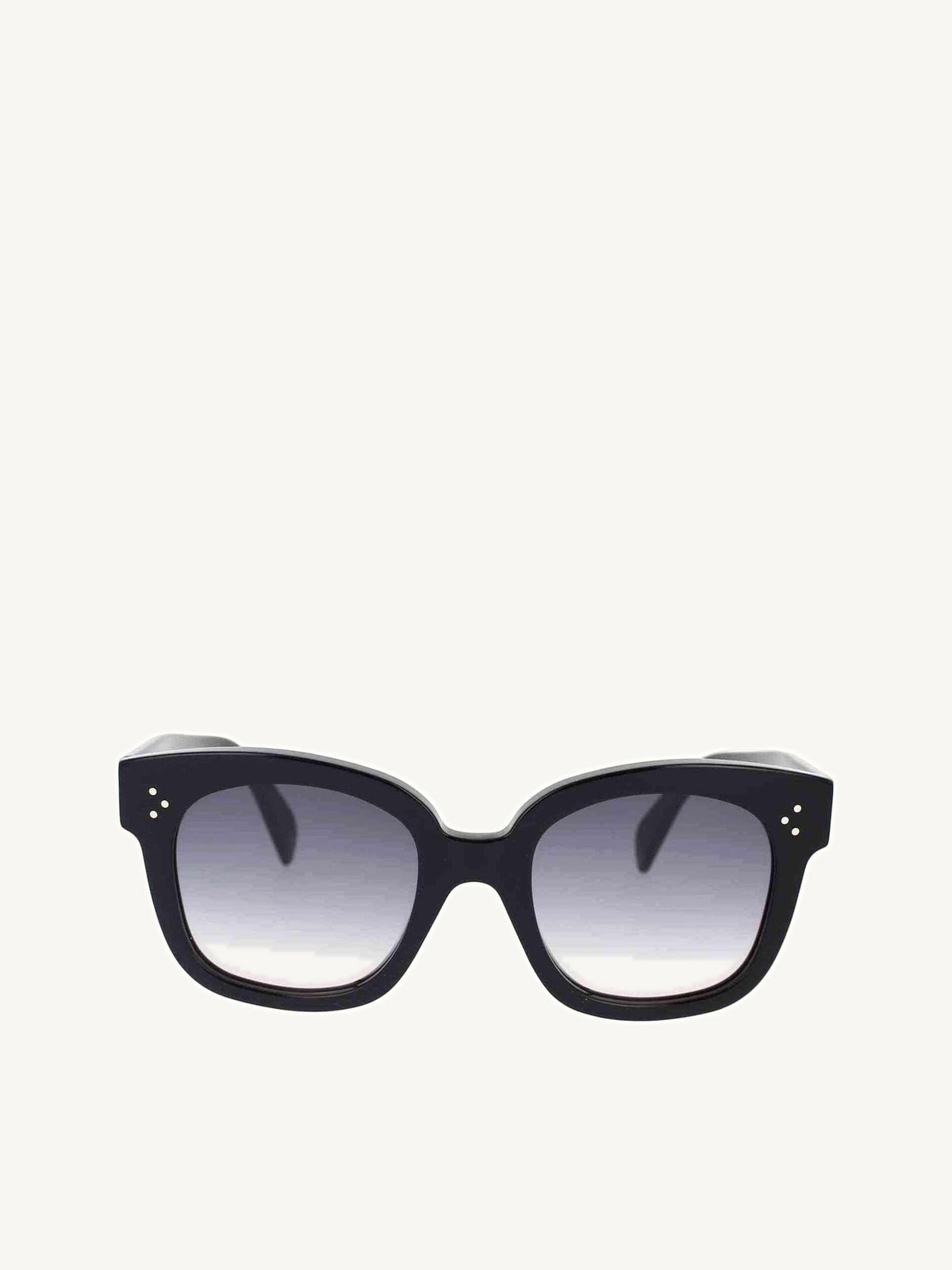 Celine CL4002UN 5401B Round Sunglasses in Shiny Black