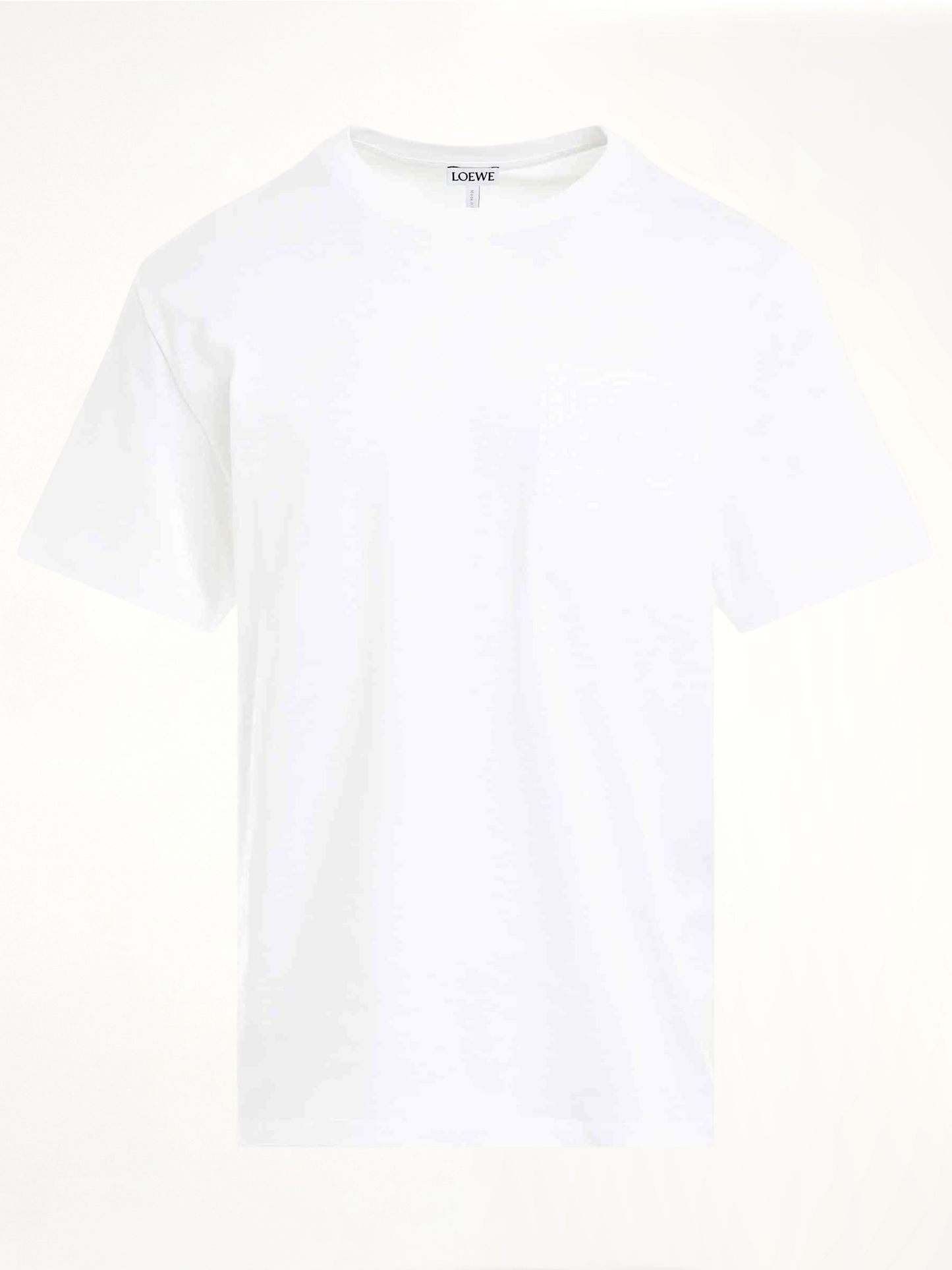 Anagram Logo Embroidered Relax Fit T-Shirt in White