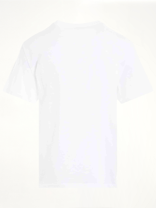 Anagram Logo Embroidered Relax Fit T-Shirt in White